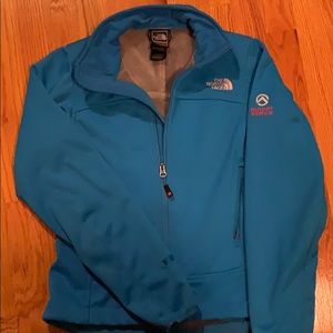 Blue North Face Summit Series Windstopper Jacket